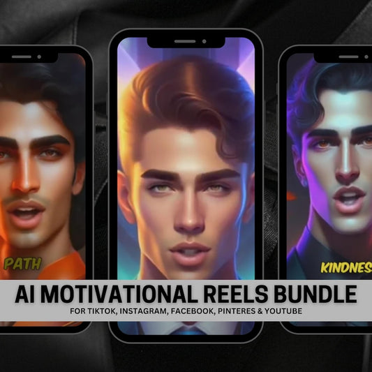 500+ AI Motivational Reels Bundle